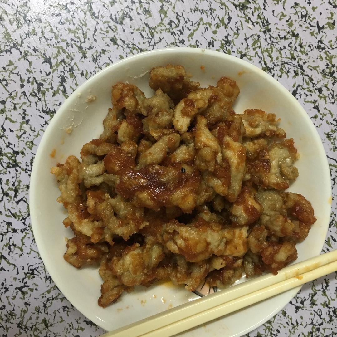 糖醋里脊（附快速万能糖醋汁）