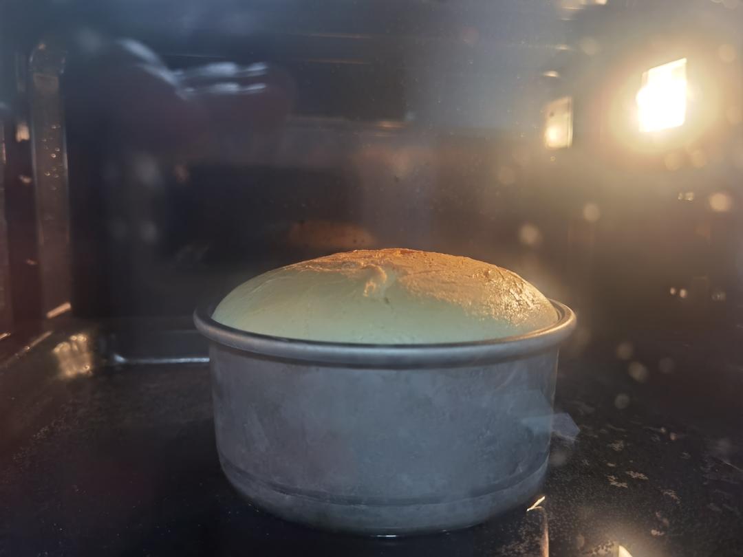 8寸轻乳酪蛋糕不开裂不缩腰