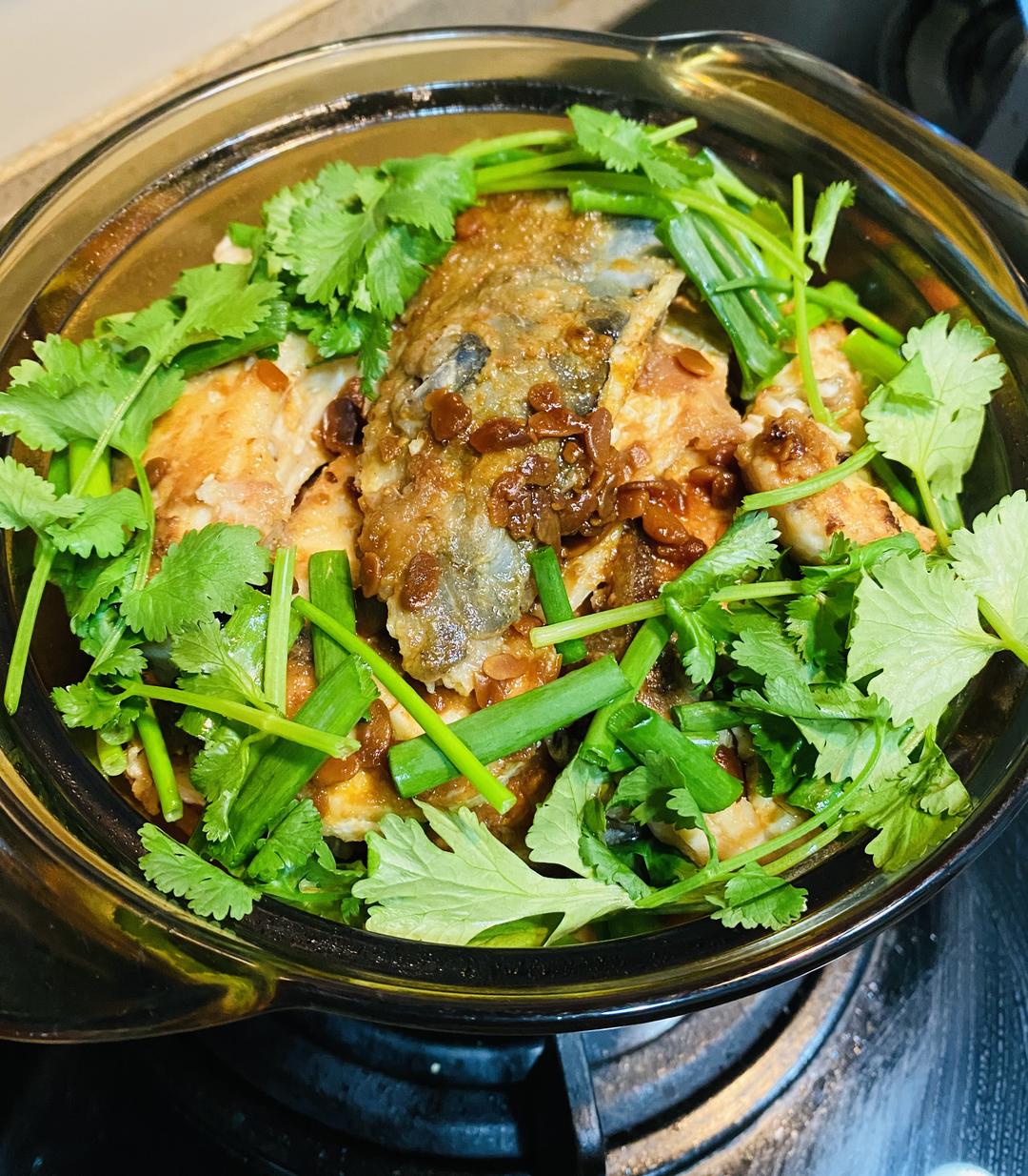 姜葱煎焗鲩鱼的做法