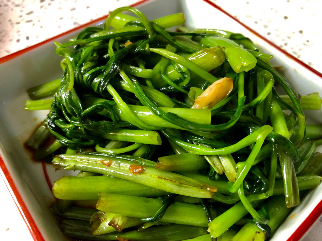 蒜蓉空心菜的做法 步骤4