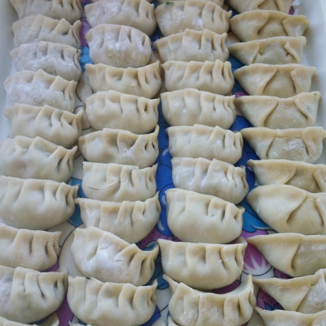 猪肉韭菜饺子