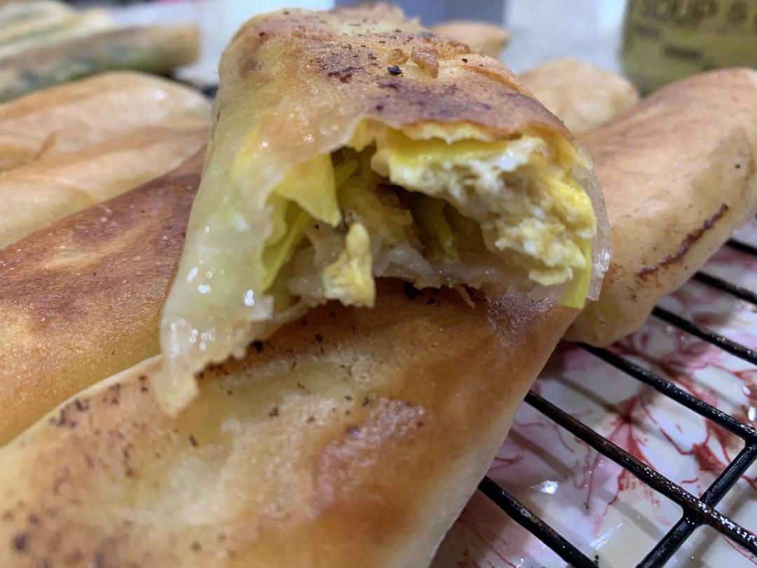 韭黄鸡蛋大春卷