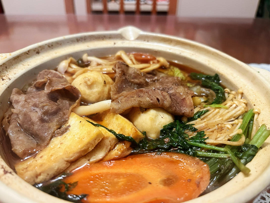 简单快手好吃日式寿喜锅