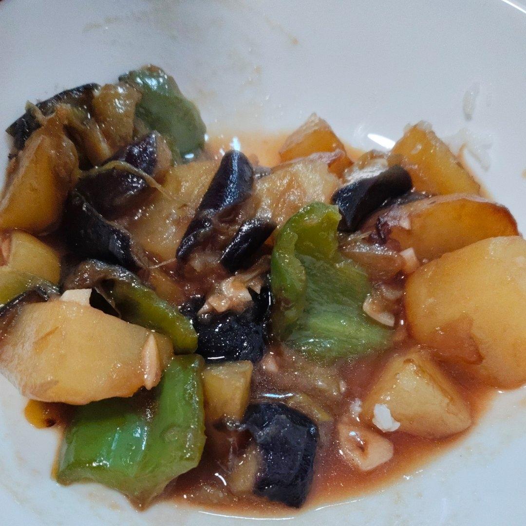 不油炸的少油地三鲜，好吃不油腻！家常版