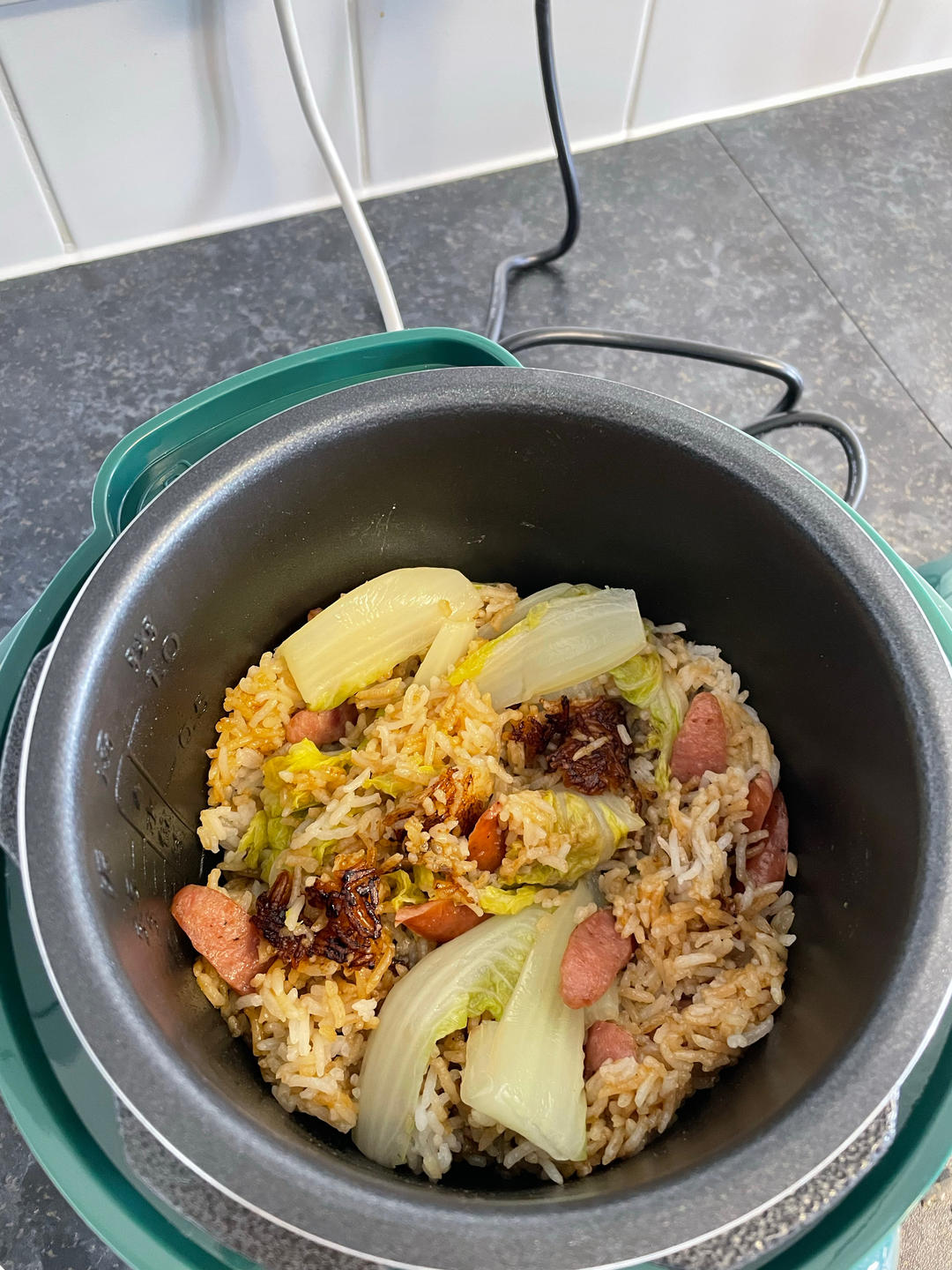 😍电饭煲腊味饭-懒人版