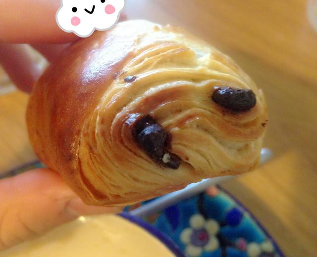 巧克力可颂Pain au chocolat的做法