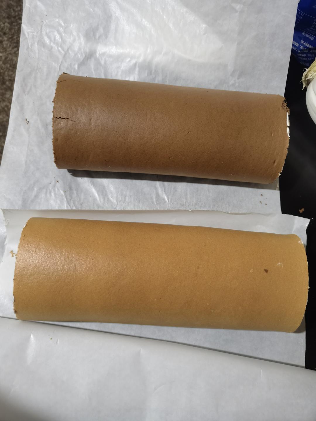 可可蛋糕卷(不消泡超浓郁巧克力口感)