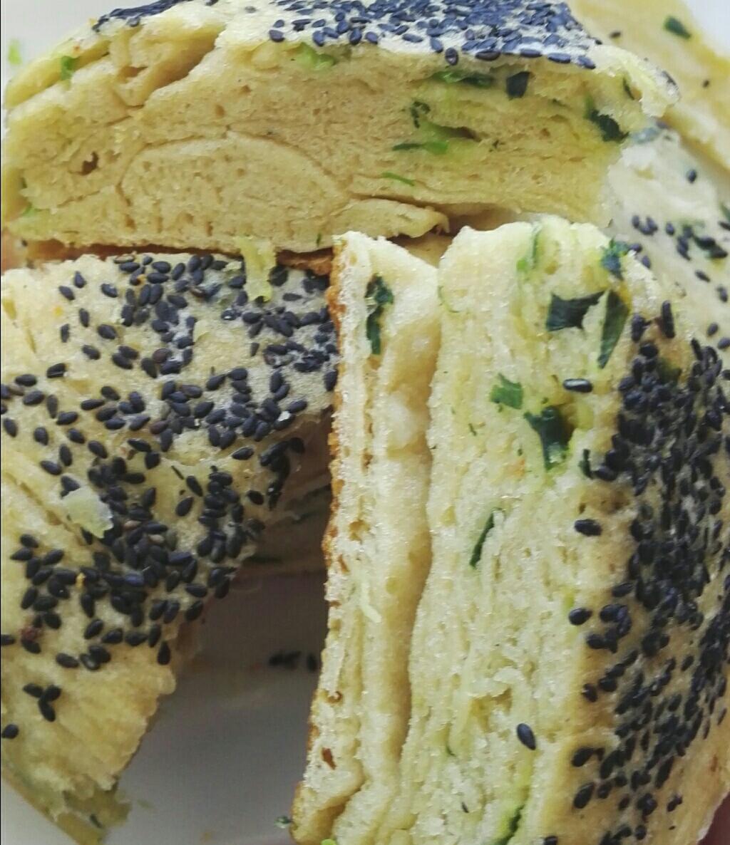 烙个芝麻葱油大发饼