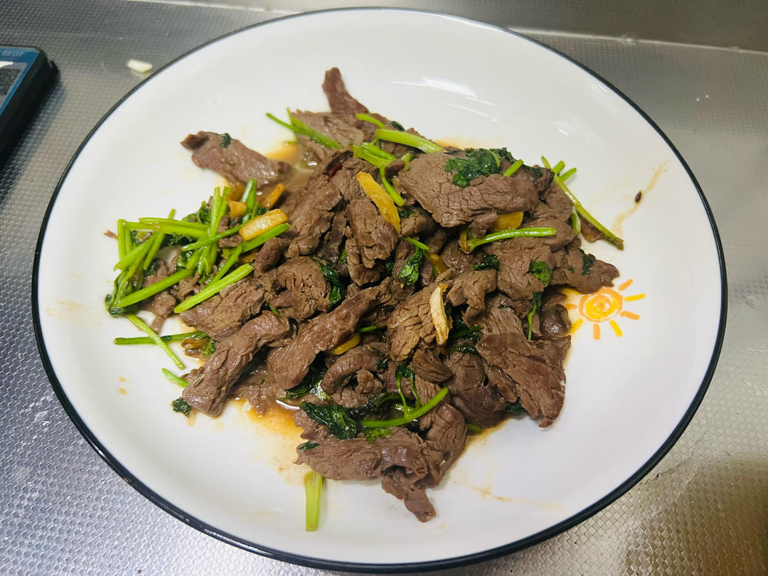 香菜牛肉