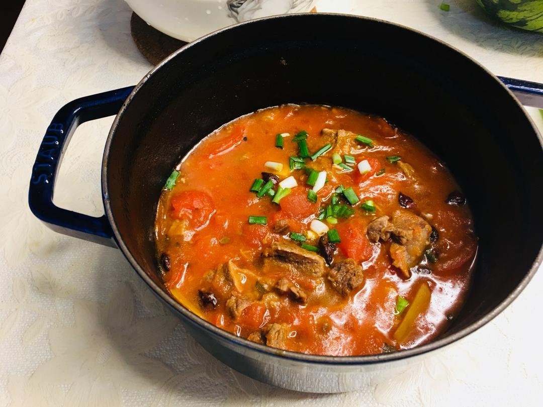 西红柿牛腩