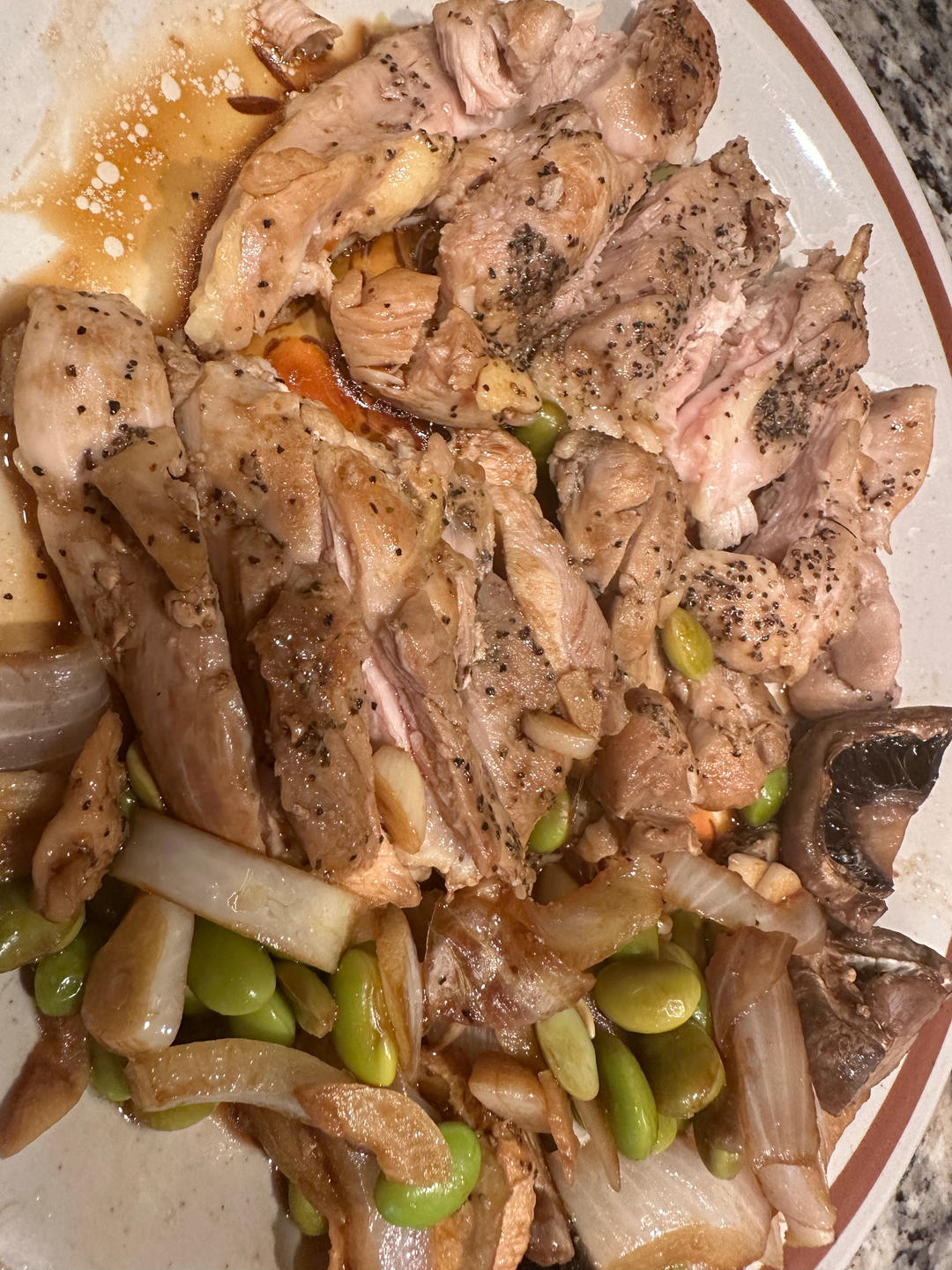 照烧鸡腿饭