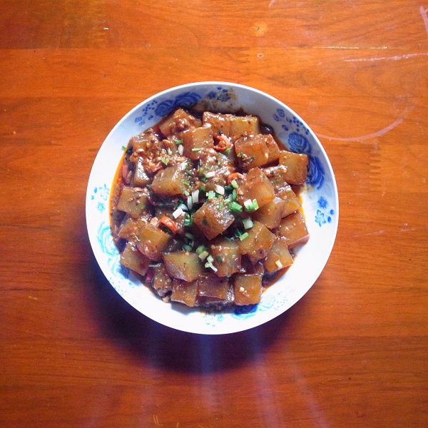 红烧米豆腐