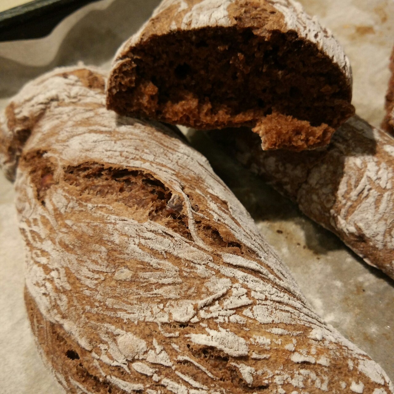 米歇尔可可面包（林大厨的手拌巧克力面包）