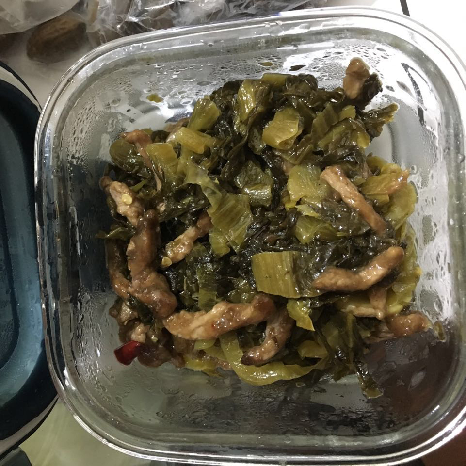 酸菜炒肉丝