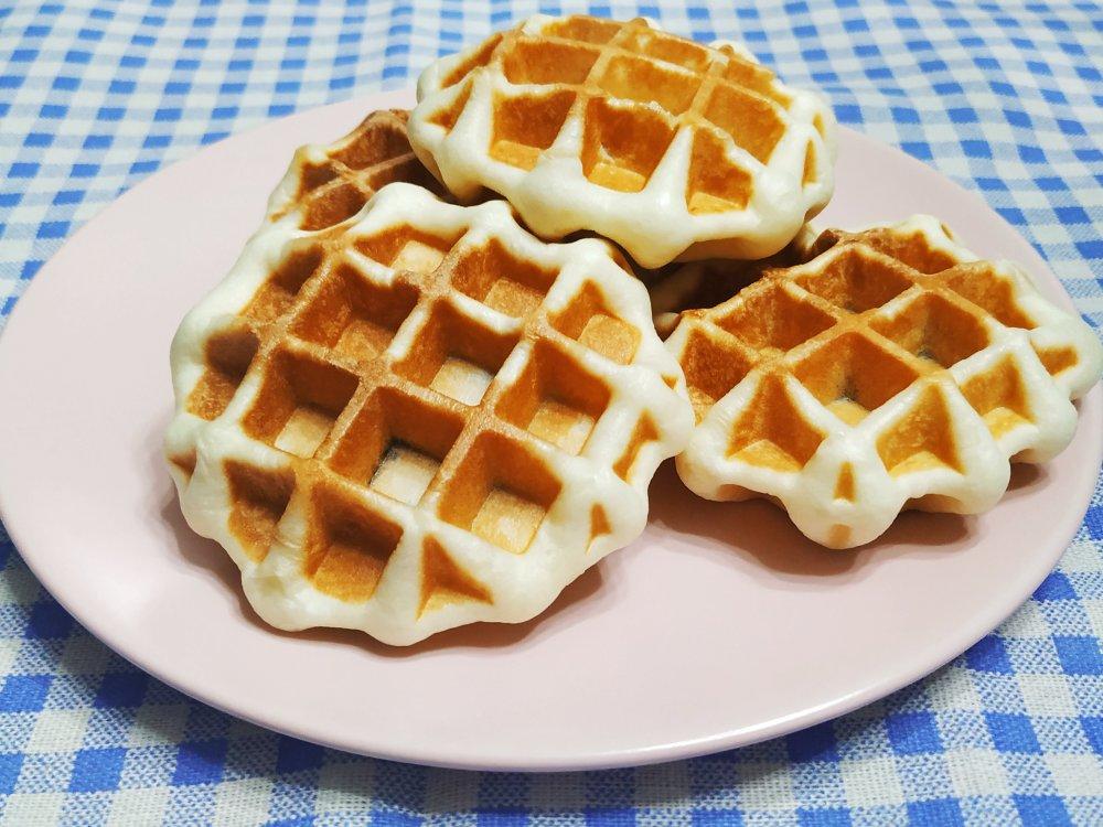 紫米华夫饼