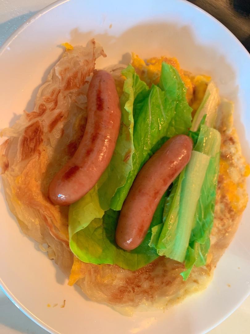 三分钟就可以做好孩子的早餐（手抓饼）