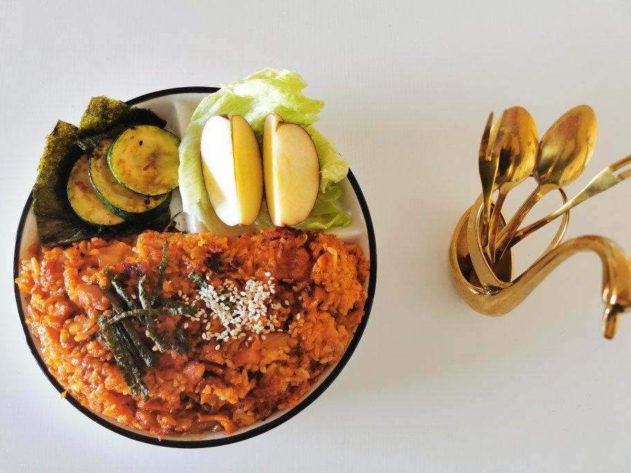 升级版辣白菜炒饭😭姜食堂同款🌟泡菜饭开出了p.o 斯密达