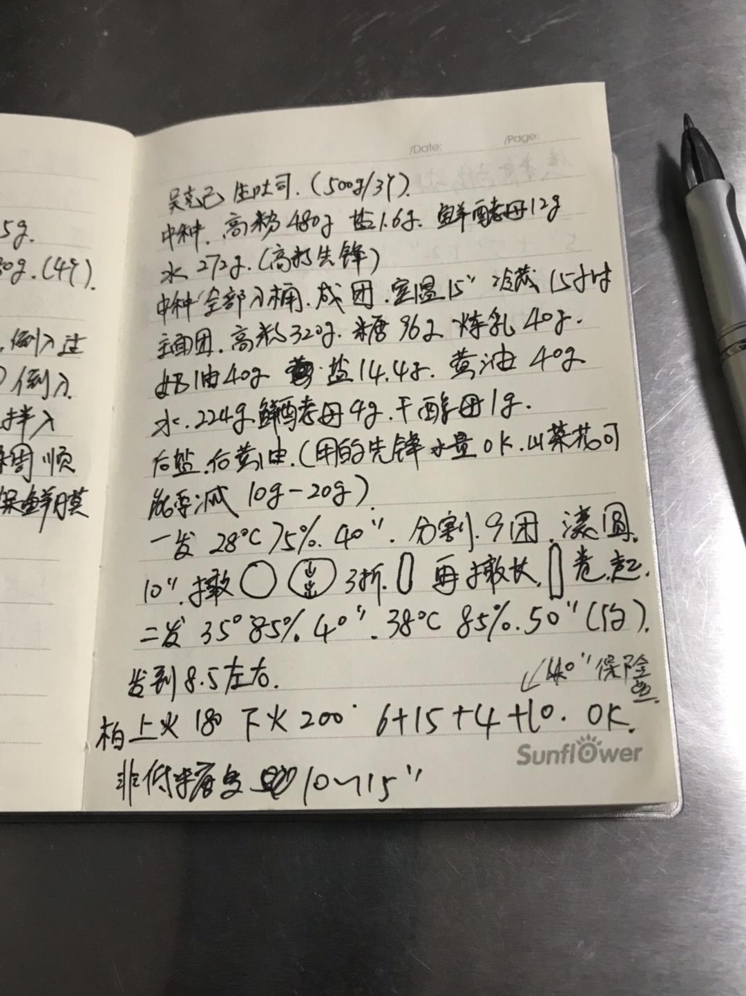 纯奶手撕吐司的做法 步骤1