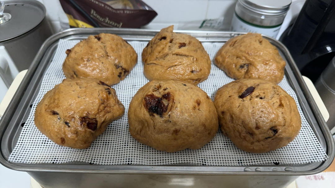 妥妥的红糖开花馒头