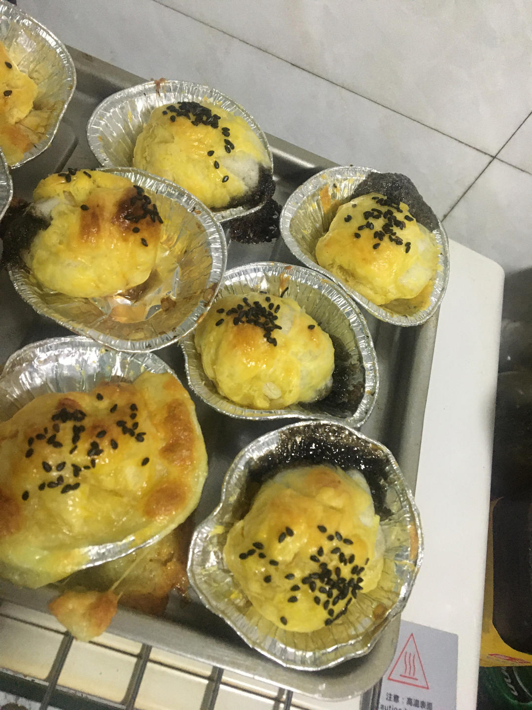 不用揉面，酥到掉渣的烤汤圆，零失败