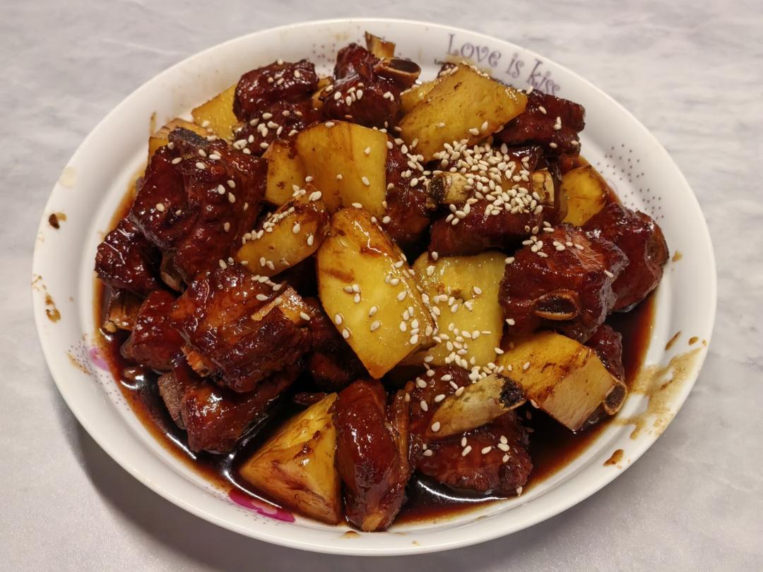 菠萝排骨