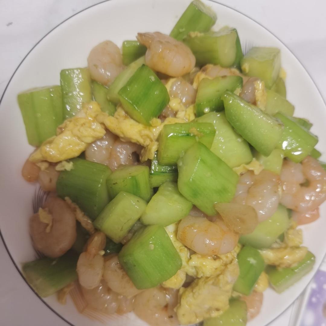 黄瓜虾仁🍤