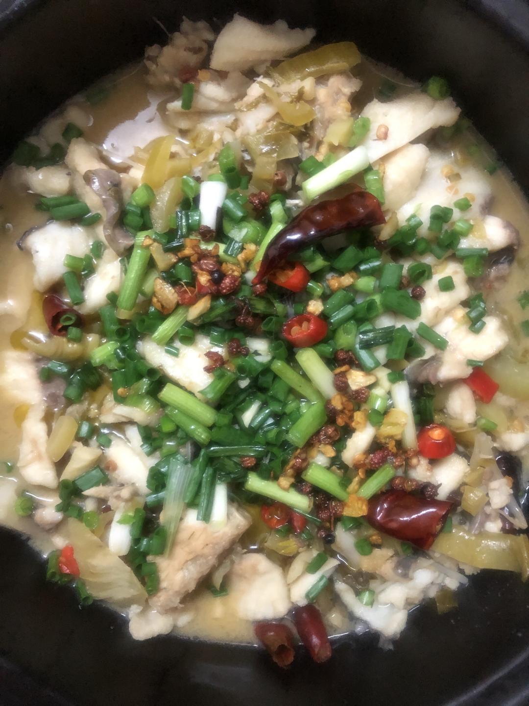 随缘版酸菜鱼的做法