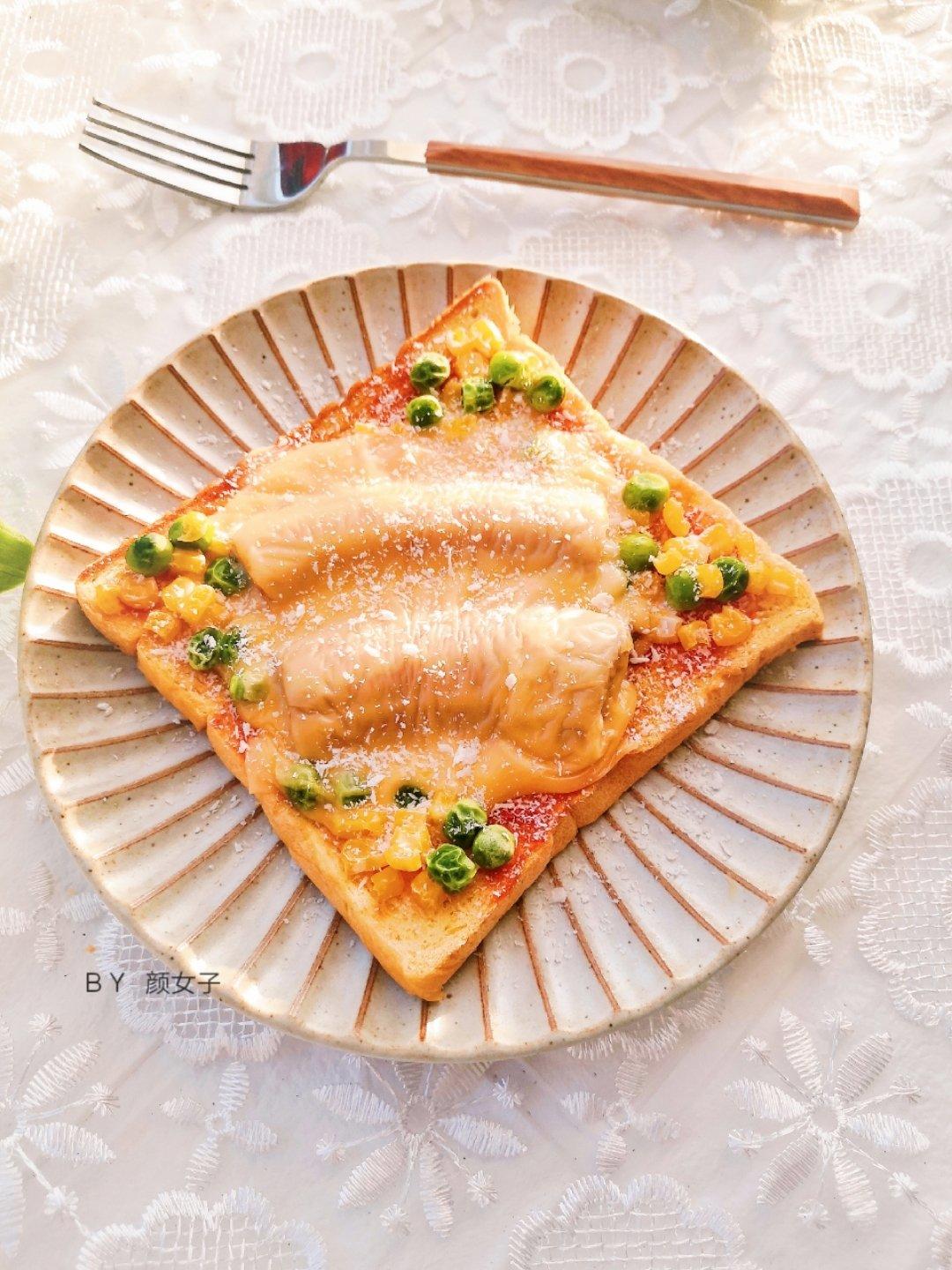 香蕉芝士烤吐司#麦子厨房小红锅#