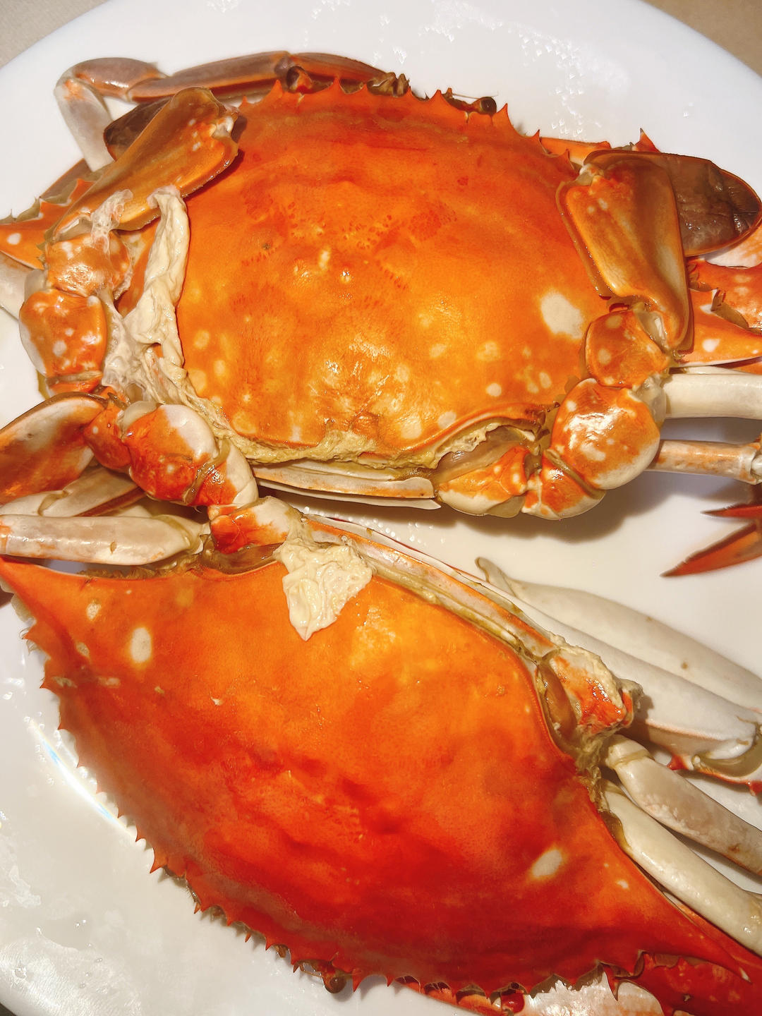 简单的清蒸螃蟹