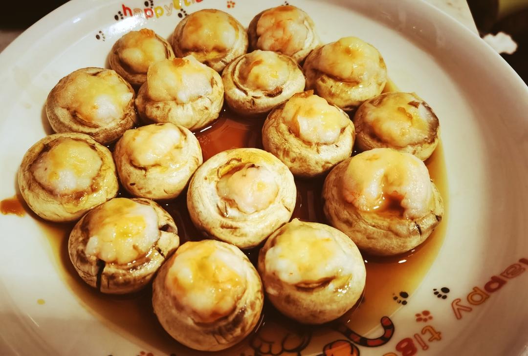 虾滑酿口蘑  <302小厨房>