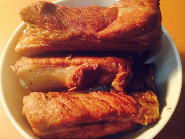 简易版“蜜汁排骨”