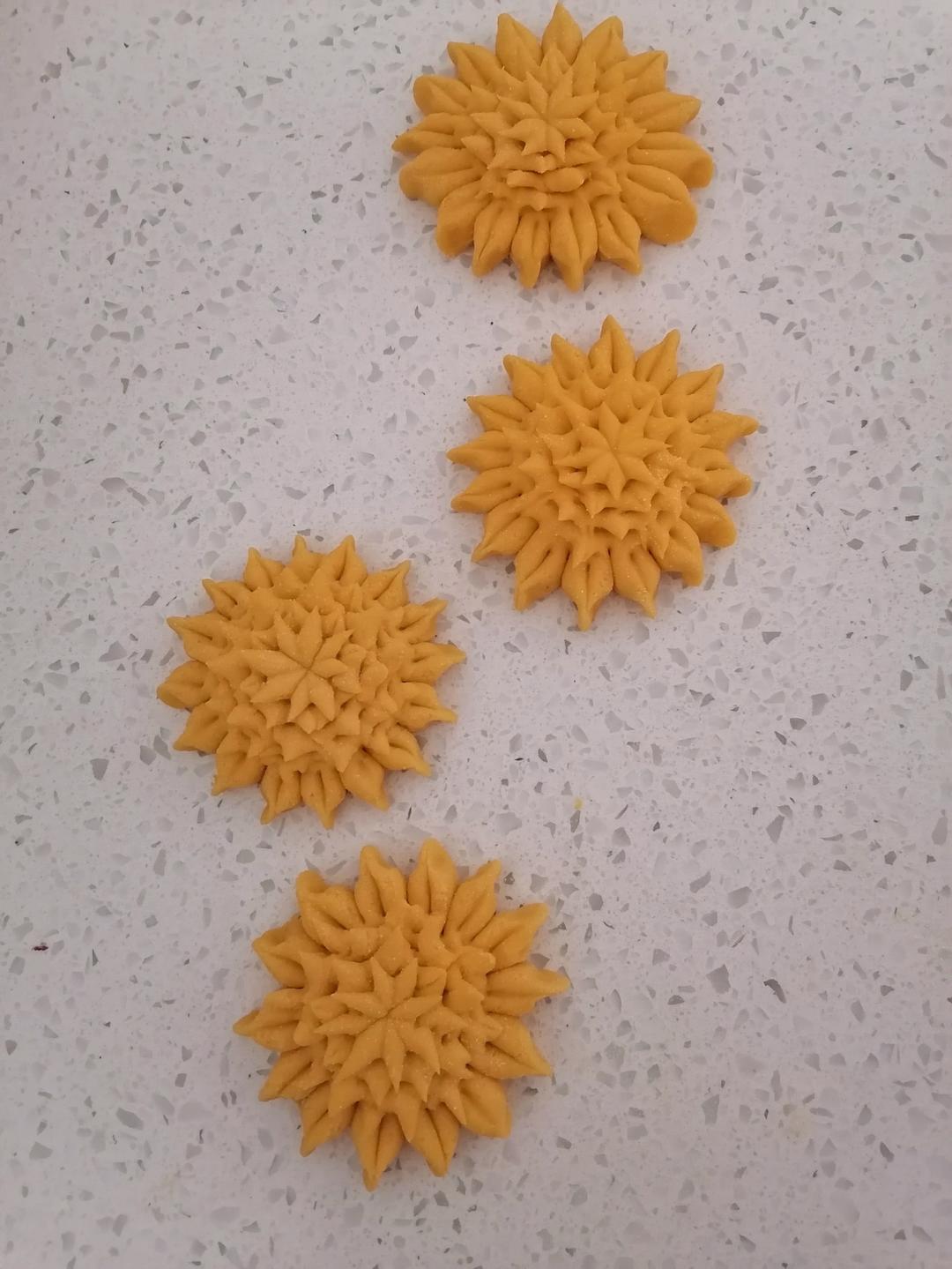 炫彩的菊花馒头（剪花D） *花儿馒头225
