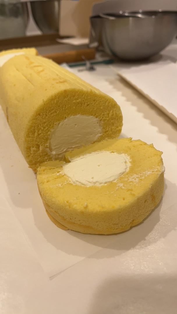 原味基础蛋糕卷(小五卷)