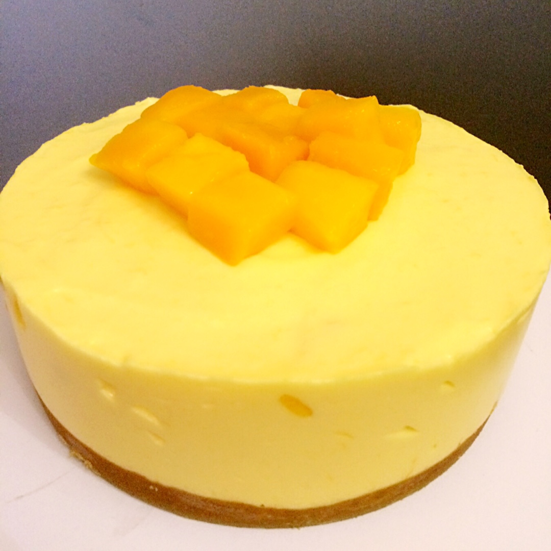 【视频】芒果慕斯（6寸） | 含镜面果胶配方