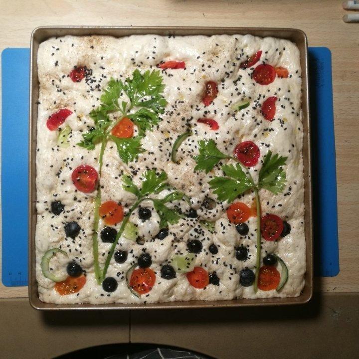 『研究了2年的完美食谱』最简单的免揉佛卡夏