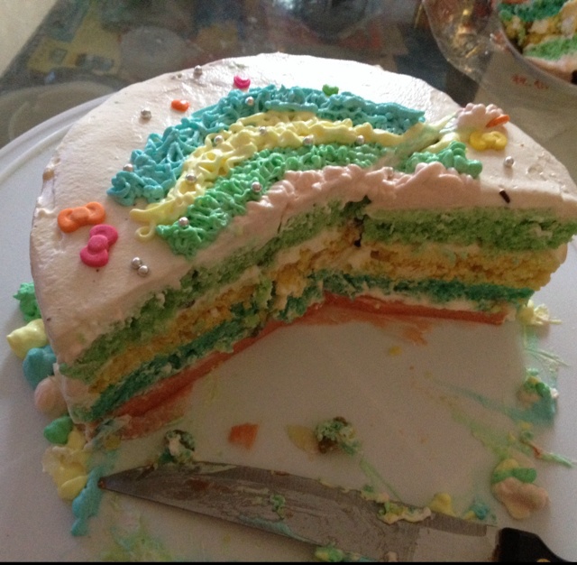 彩虹蛋糕