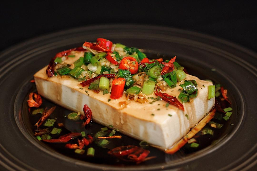 油泼豆腐
