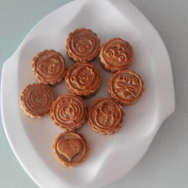 五仁月饼～不用转化糖浆的版本