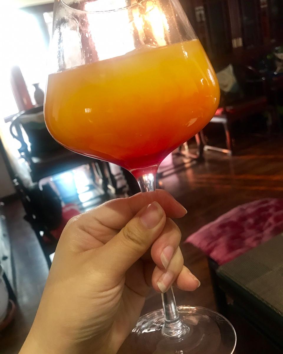 鸡尾酒：芒果龙舌兰微风
