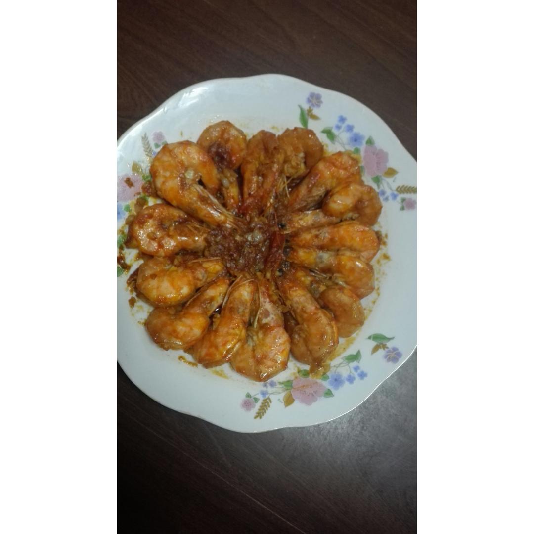 油焖大虾