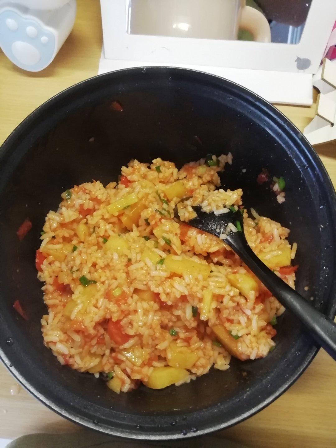 番茄土豆饭
