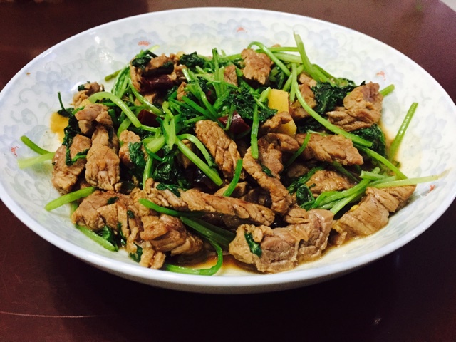 香菜牛肉