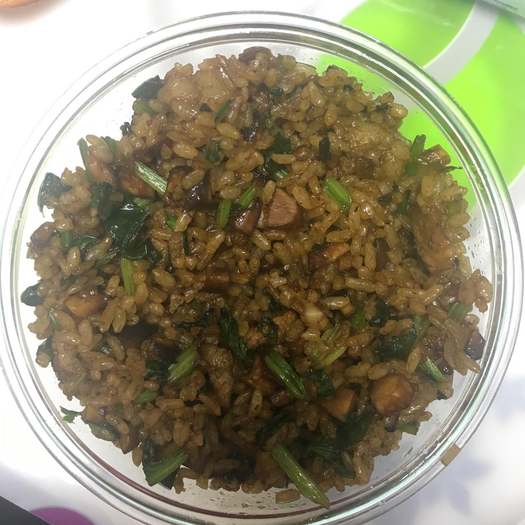 香菇肉丁油饭