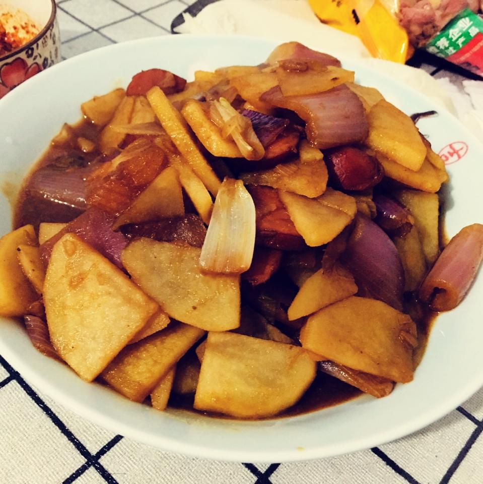 洋葱土豆片（家常版）