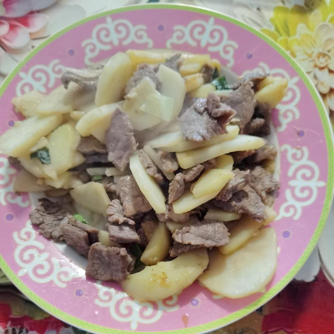 比饭店还好吃的黑椒牛肉土豆片（聚餐首选）