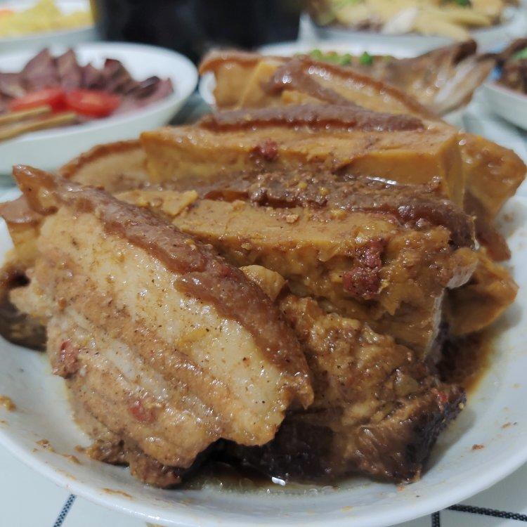 下饭神菜：传统香芋扣肉＃猪的广西 特色料理#