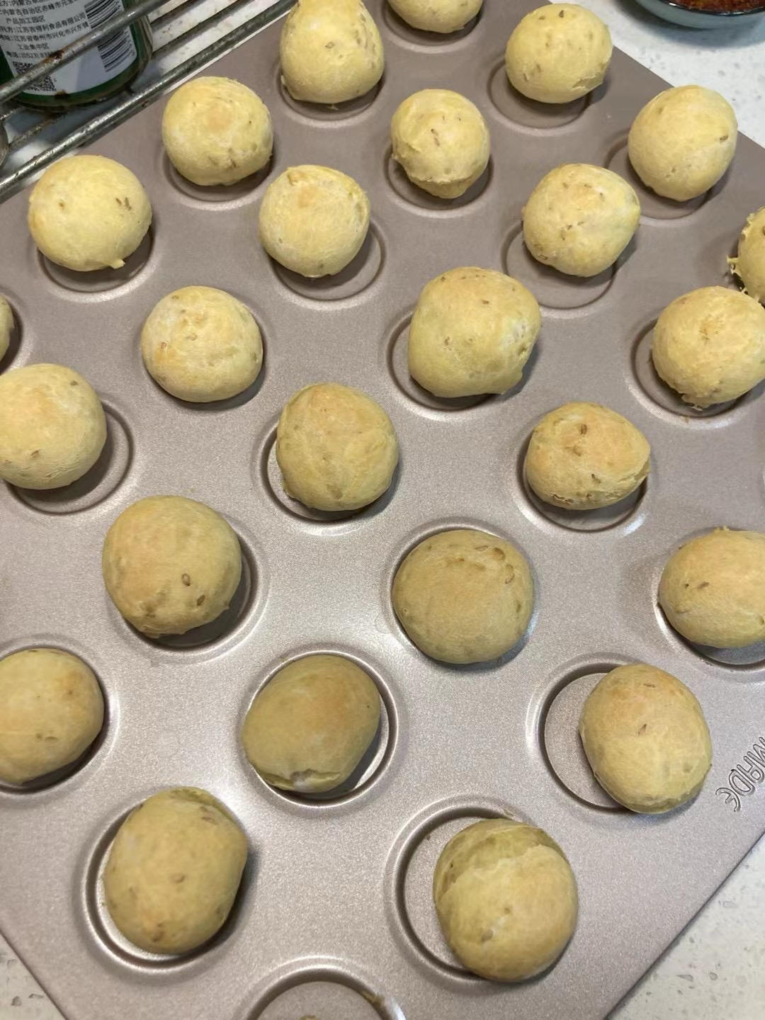 超简单的麻薯包！家里有木薯粉就能做！