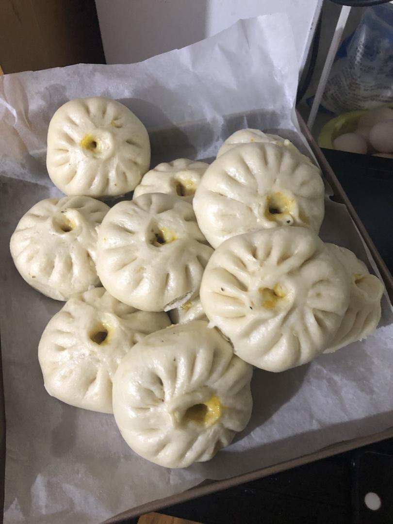 胡萝卜木耳鸡蛋包子——素包子也可以很好吃~
