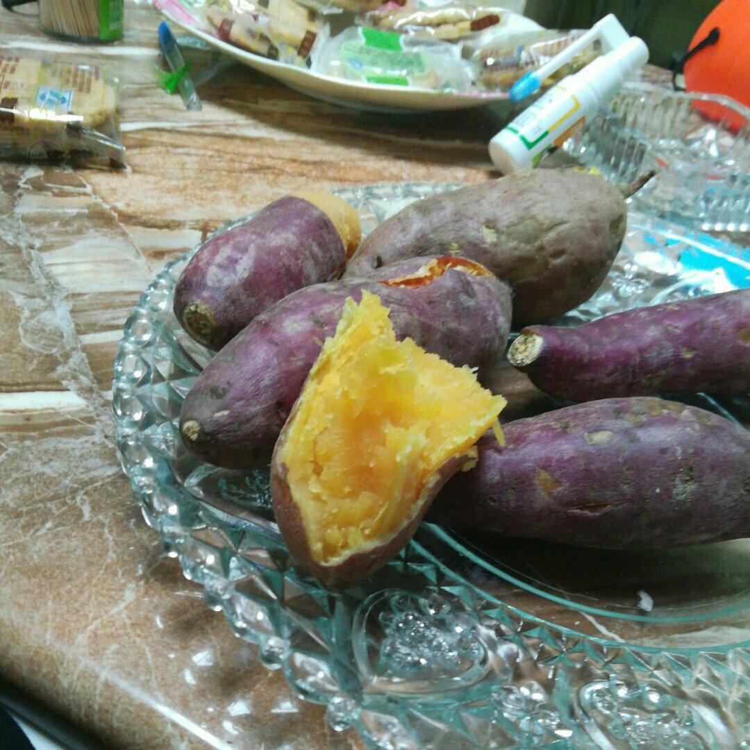 微波炉烤红薯🍠