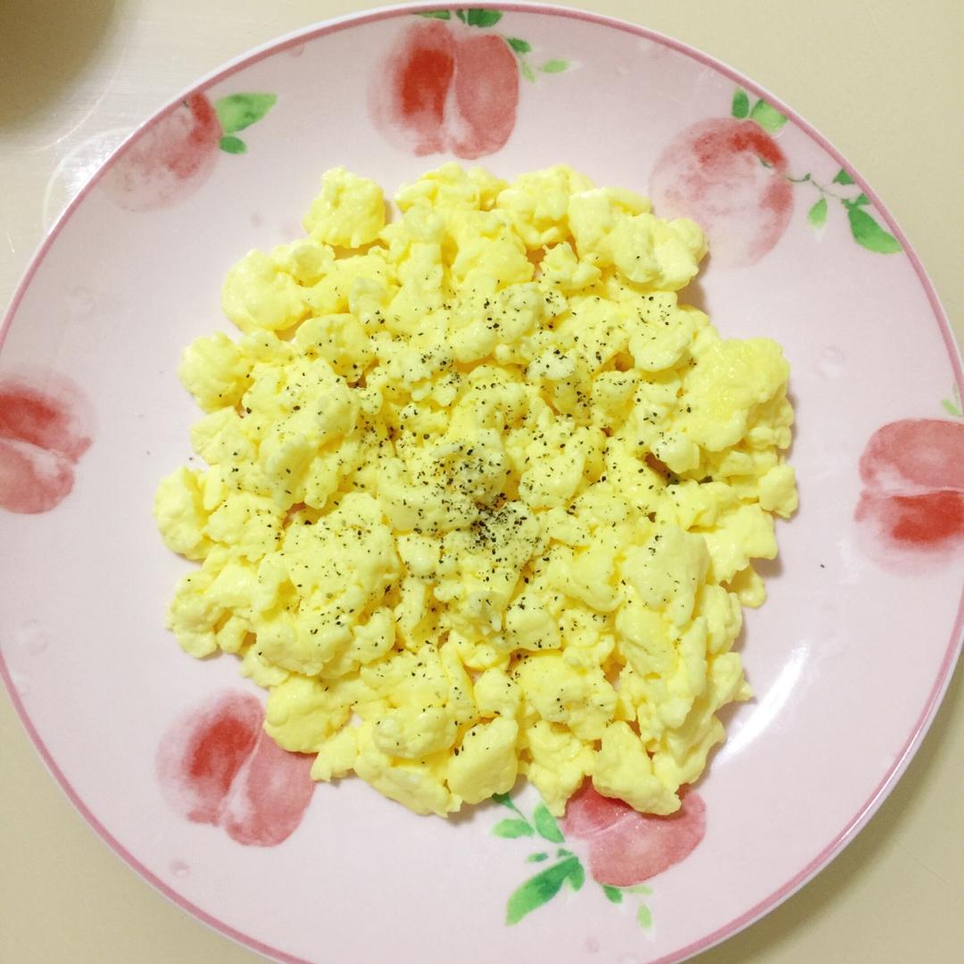 牛奶炒蛋
